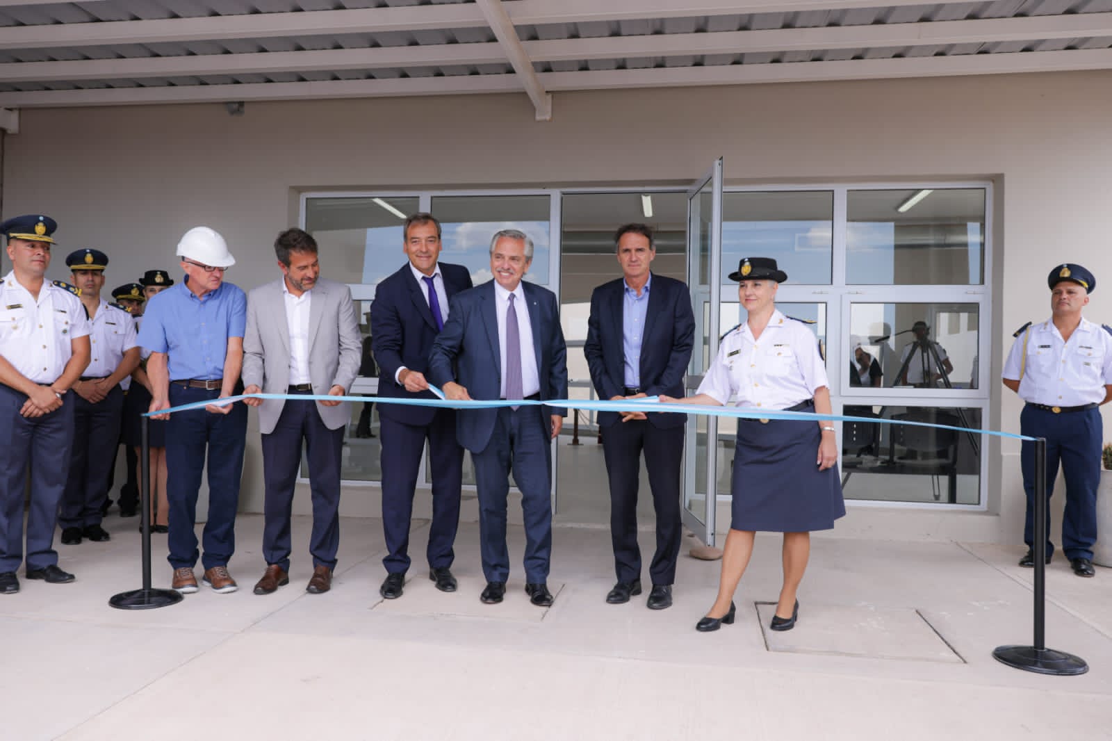El Presidente de la Nación y el ministro Soria  inauguraron obras en el Complejo Penitenciario Federal VI de Luján de Cuyo
