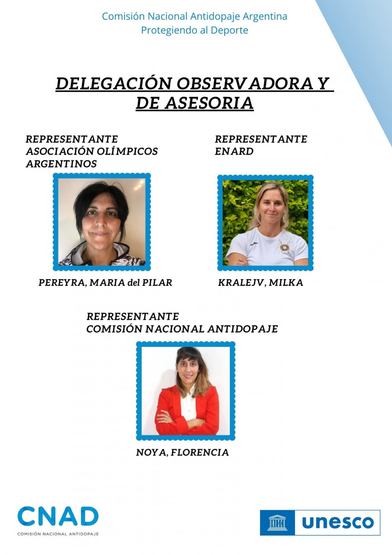 Delegación observadora y de asesoria