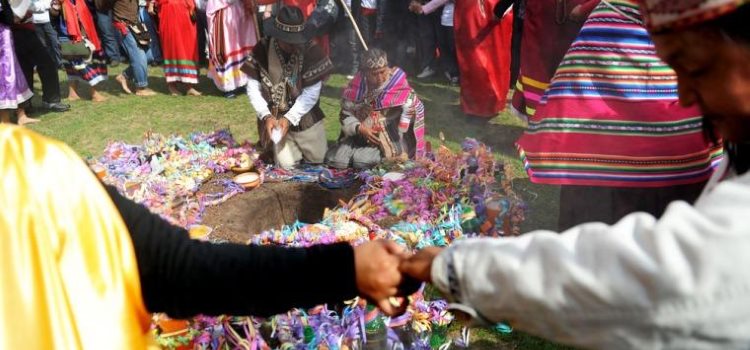 Celebración de la Pachamama