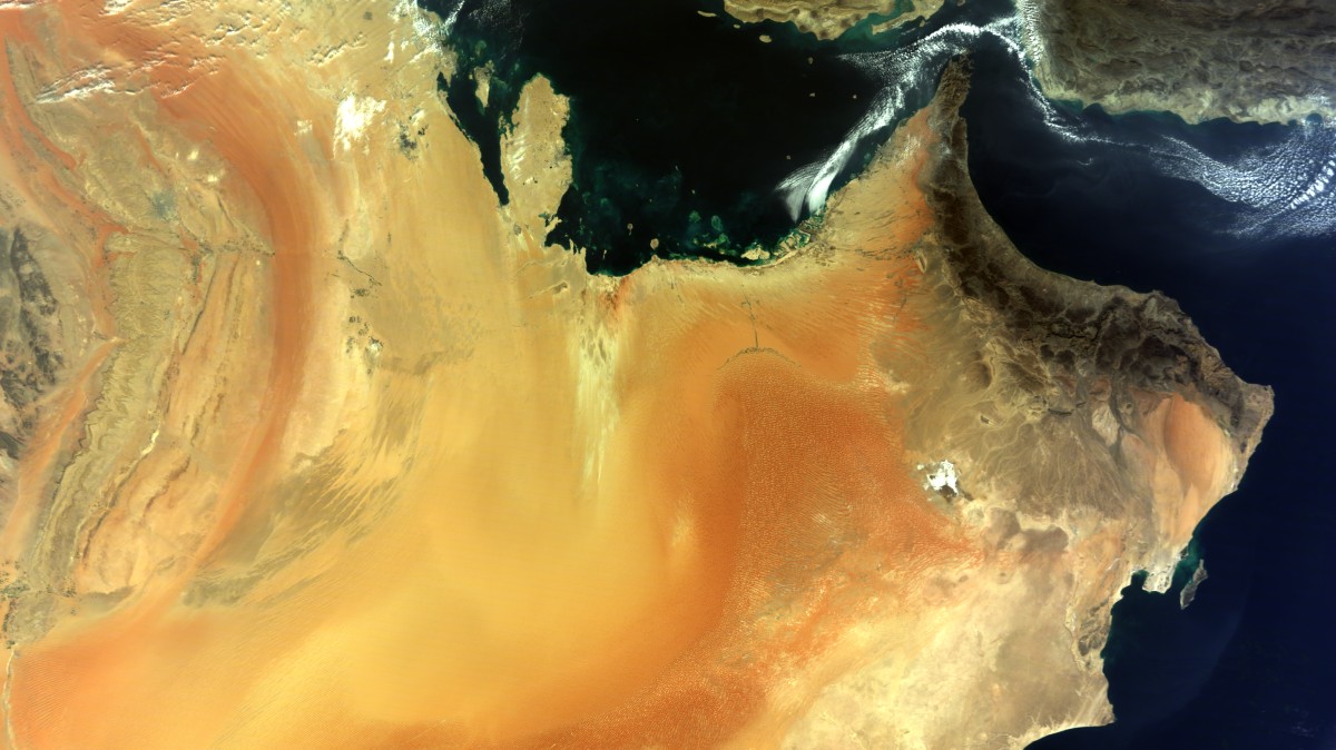 Desierto de Rub al-Jali – Terra MODIS – 26 de Diciembre de 2011