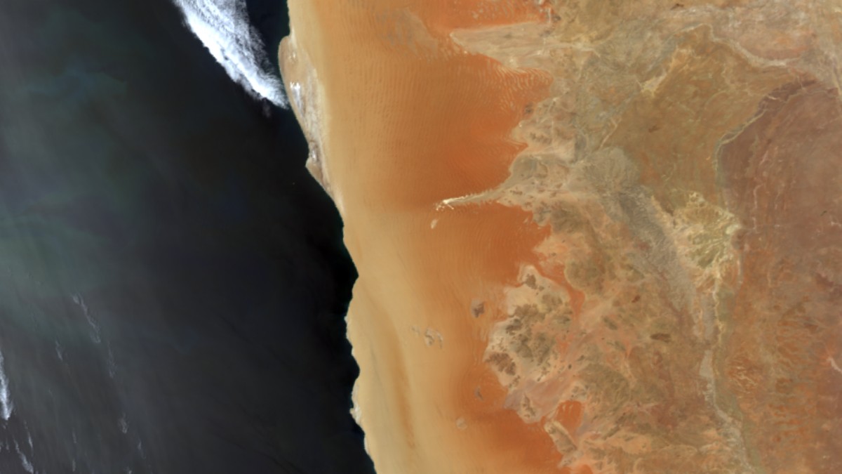 Desierto del Namib – Terra MODIS – 1 de Enero de 2011