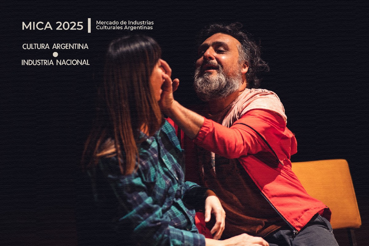 La obra de teatro "Dois" se presenta este fin de semana en el Centro Cultural Borges.