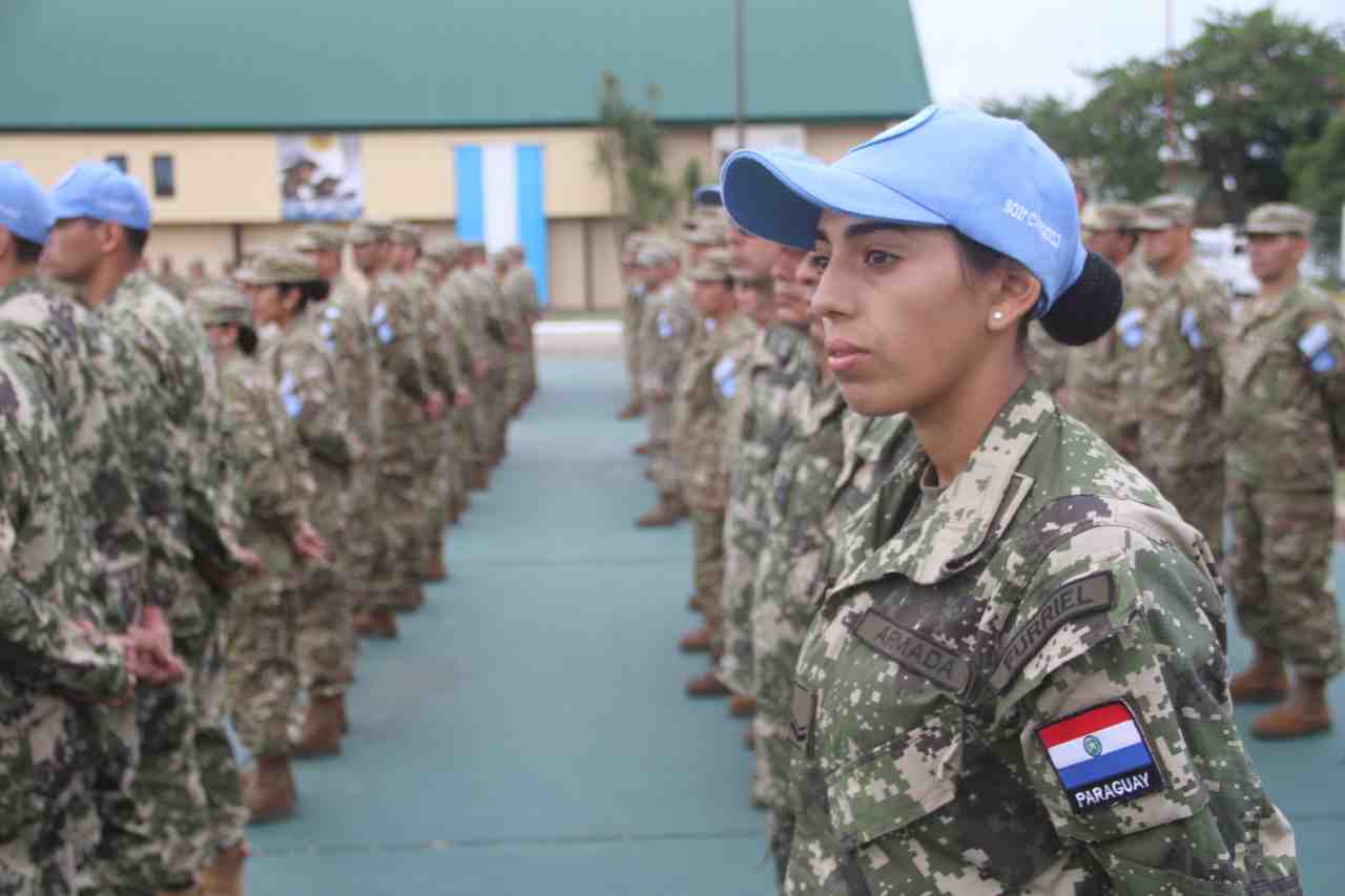 Además de las tropas argentinas, este año conforman la FTA 53 elementos de las fuerzas armadas chilenas y paraguayas.