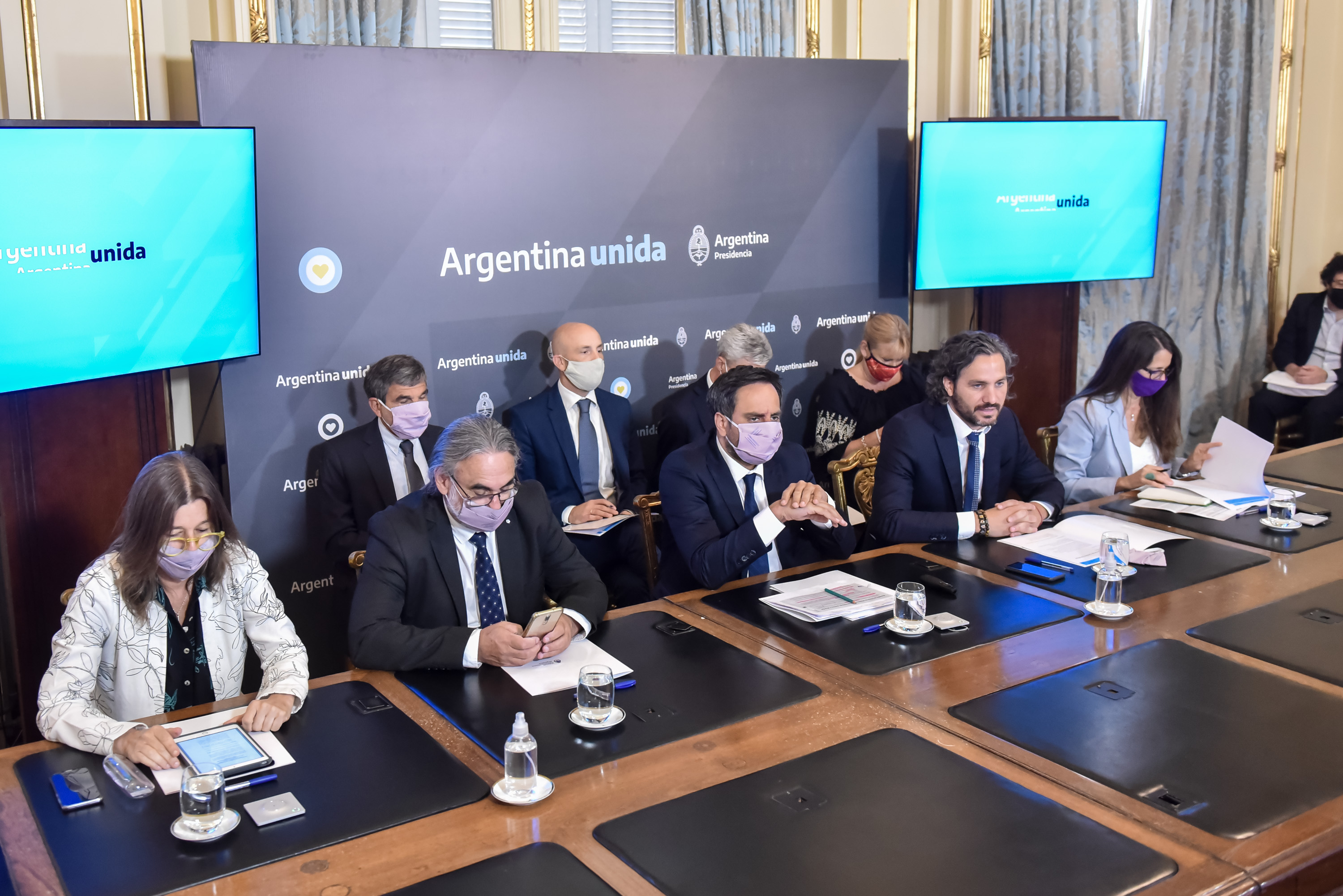 El gobierno partTercera reunión del Gabinete Nacional de Cambio Climático