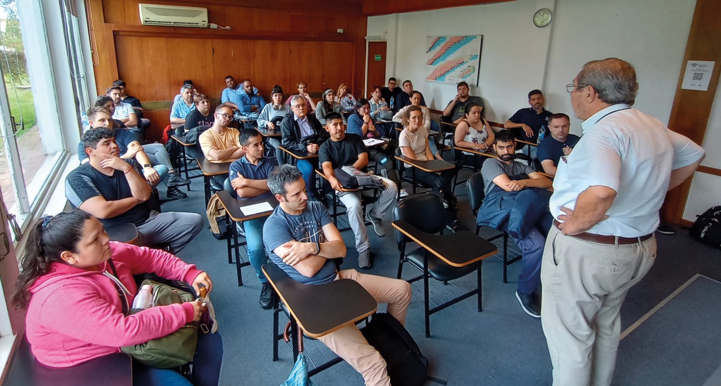 Curso Básico de Protección Radiológica en una de las aulas del CCR en el Centro Atómico de Ezeiza – Edición 2023