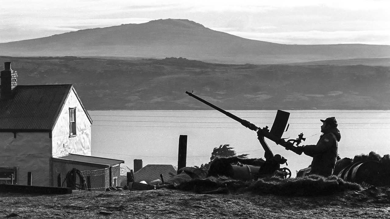Artilleria Antiaerea Argentina en Malvinas