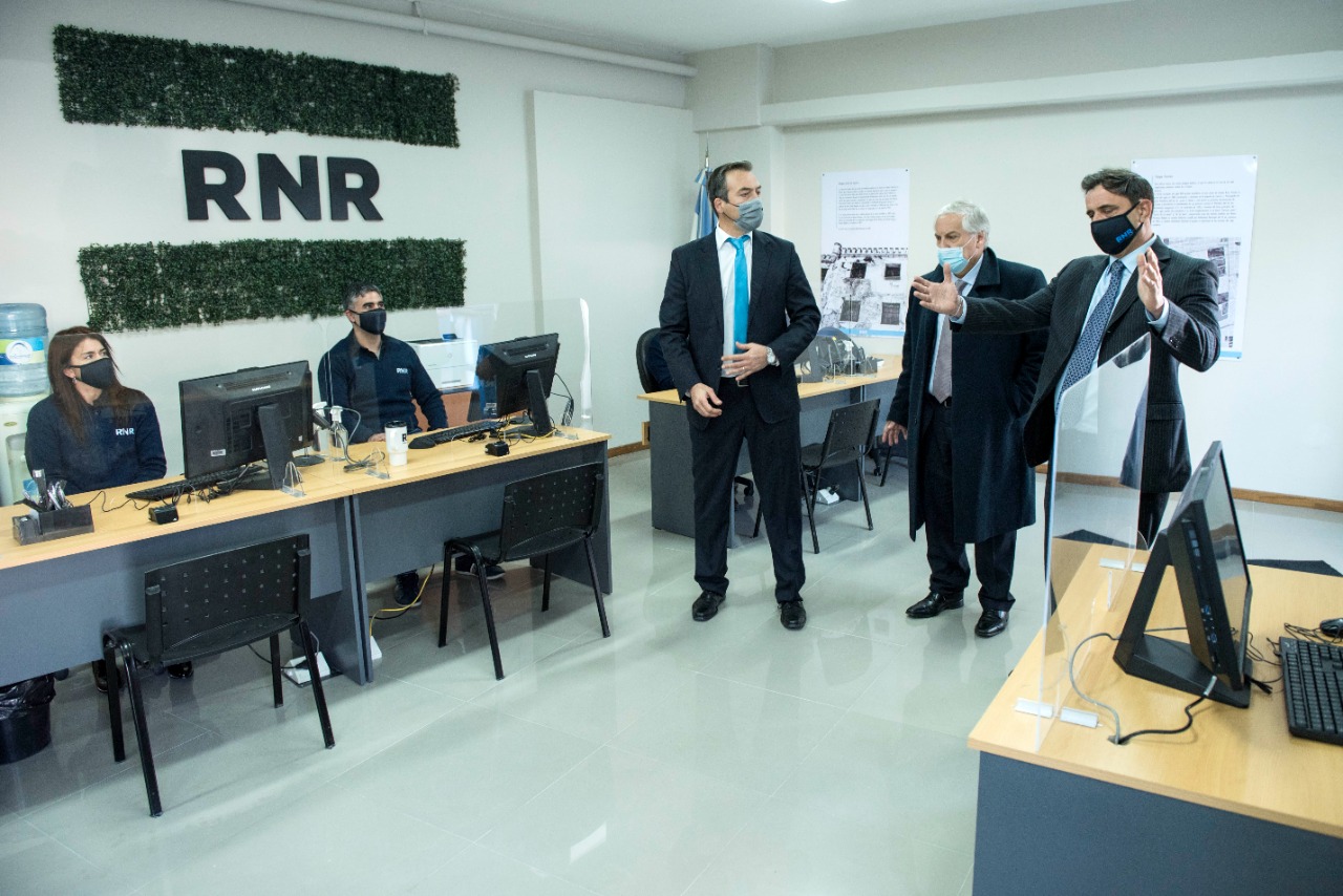 El ministro Soria inauguró una nueva sede del Registro Nacional de Reincidencia