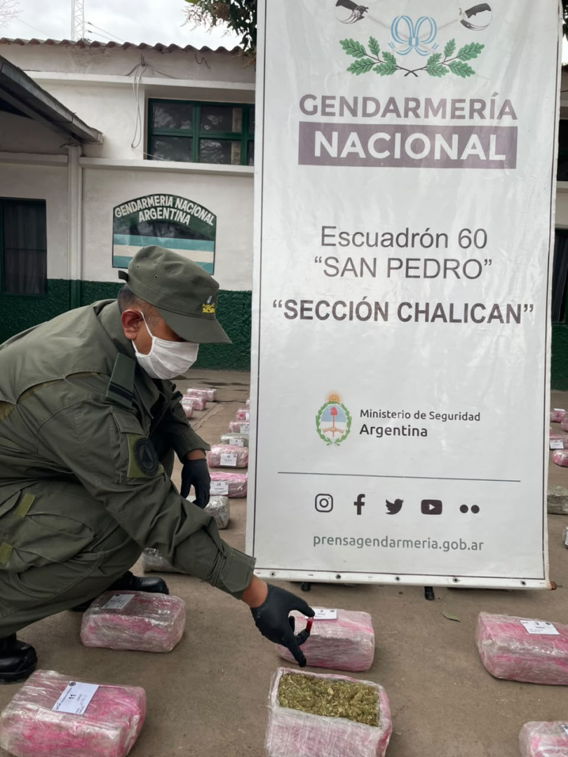 Procedimiento de Gendarmería