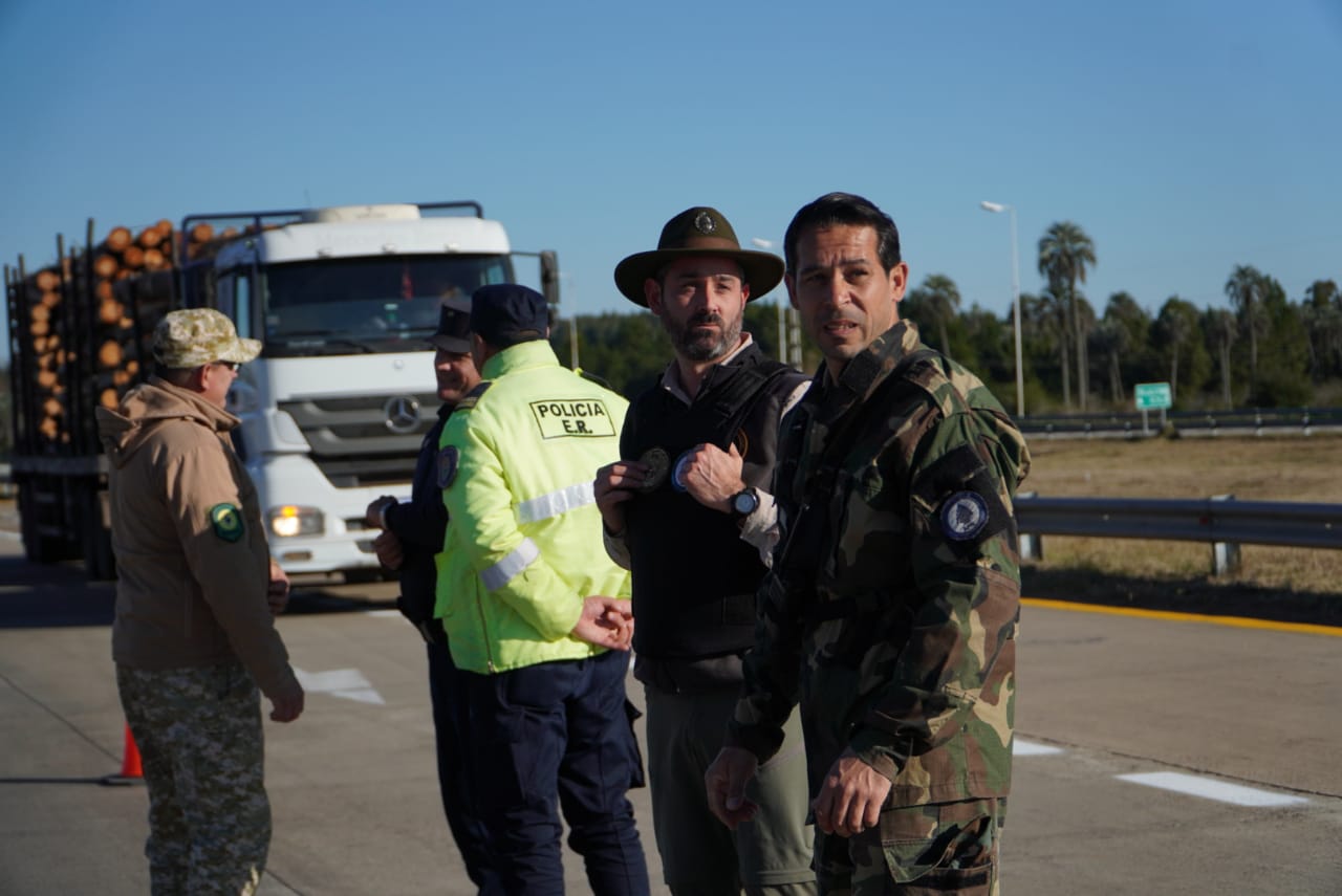 Exitoso operativo conjunto en PN El Palmar