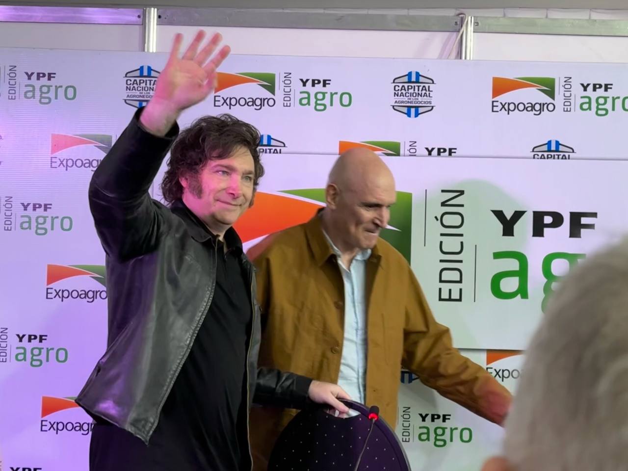 El Presidente Milei habló ante empresarios en Expoagro