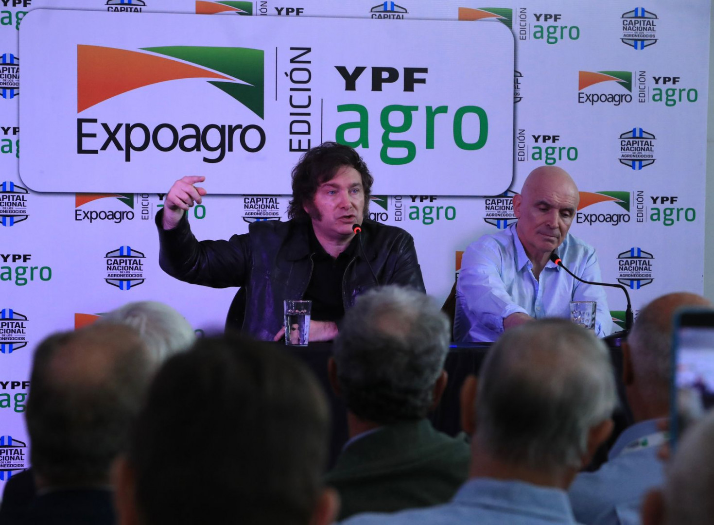 El Presidente Milei habló ante empresarios en Expoagro