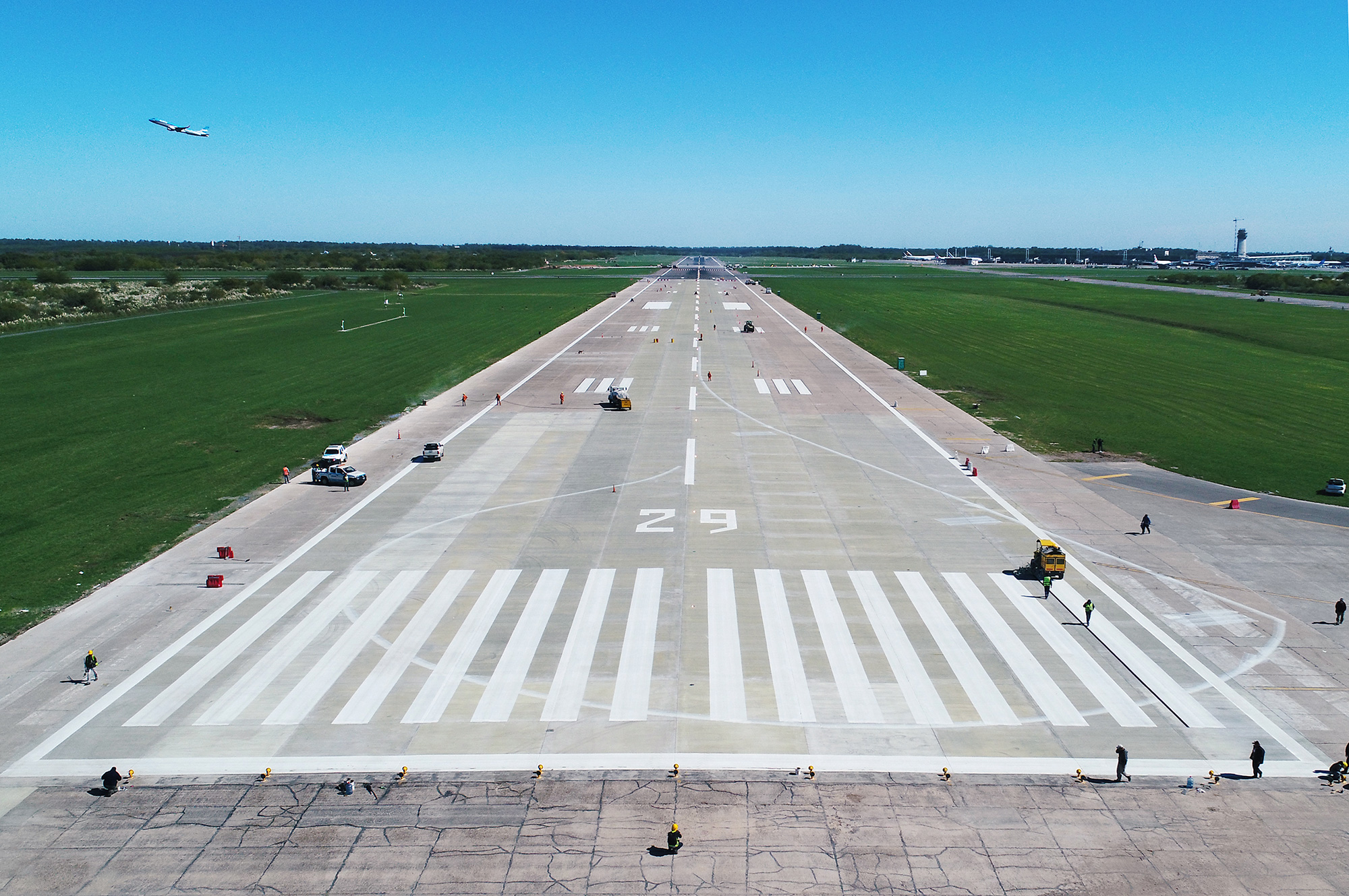 NUEVA PISTA PRINCIPAL EN EL AEROPUERTO DE EZEIZA