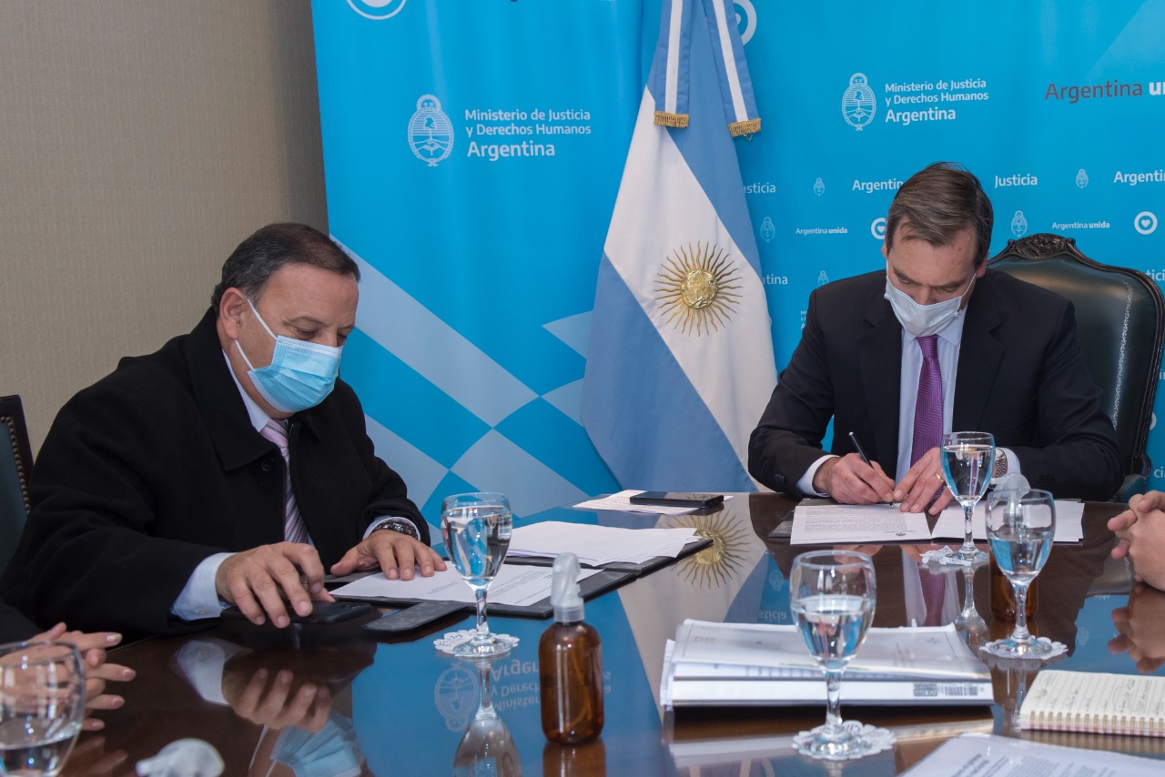 El ministro Soria se reunió con el gobernador Quintela: La Rioja se suma a la Red Federal de Mediación 