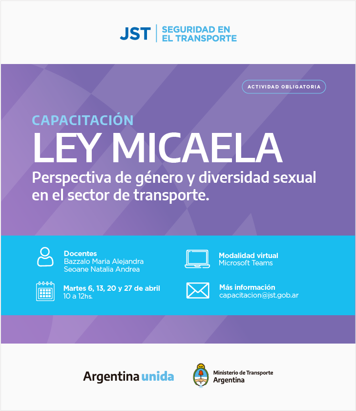 Flyer Ley Micaela