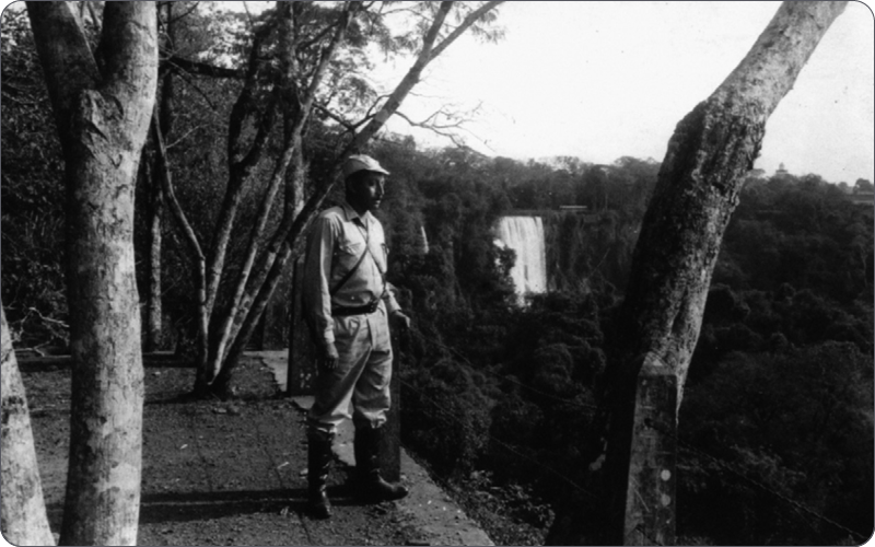 Guardaparque nacional en Iguazú
