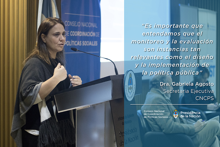 Gabriela Agosto, Secretaria Ejecutiva del CNCPS