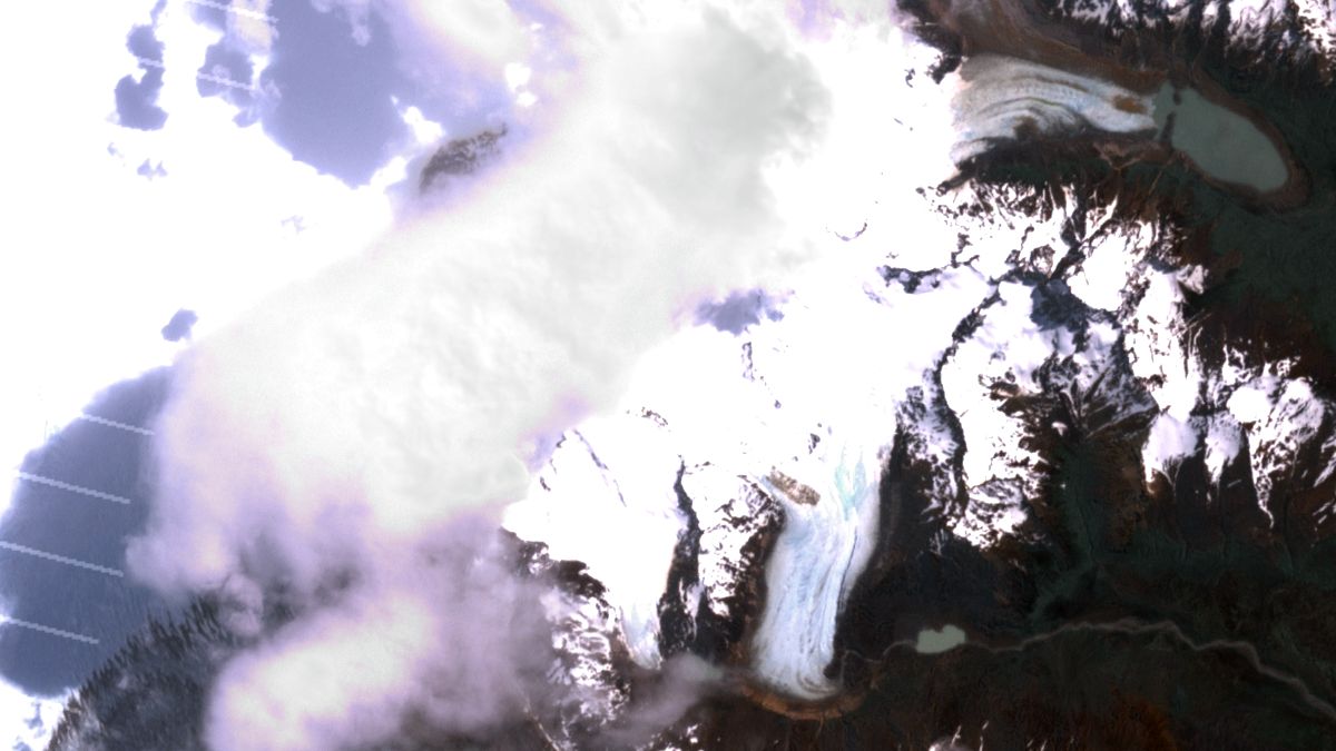 Glaciar Piedras Blancas (HPS) Argentina - Landsat 7 ETM+ - 16 de Noviembre de 2013