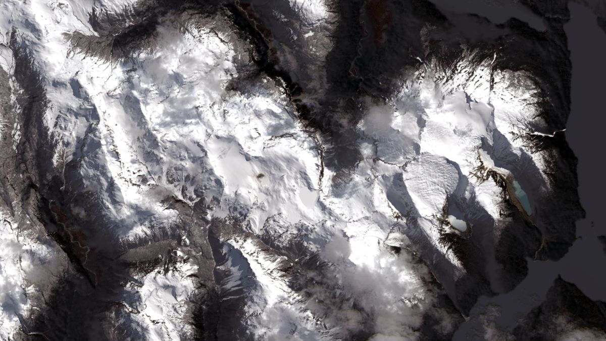 Glaciar Torrecillas, Chubut - Landsat 8 OLI - 28 de Septiembre de 2013