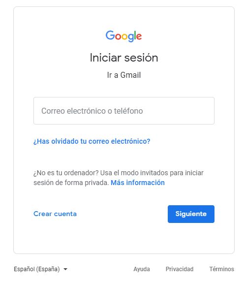 escocés Tío o señor medio Cómo crear una cuenta de correo Gmail | Argentina.gob.ar