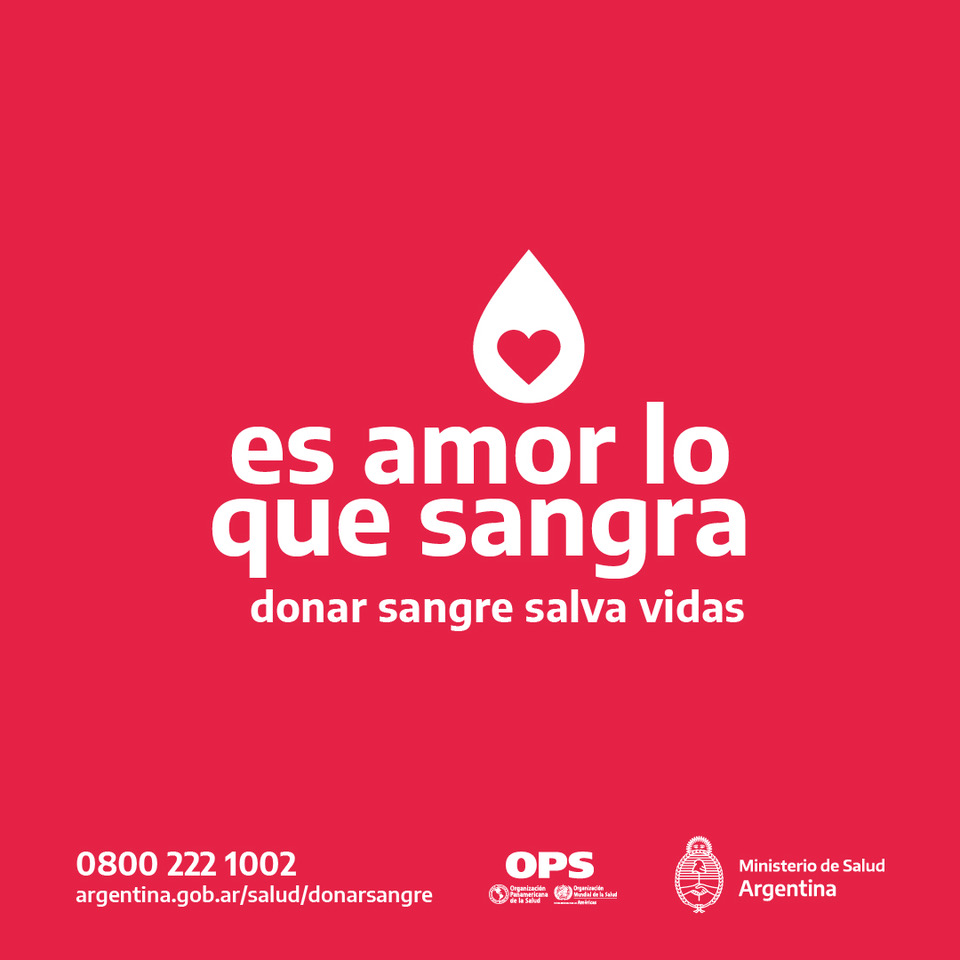 14 de junio, Día Mundial del Donante de Sangre