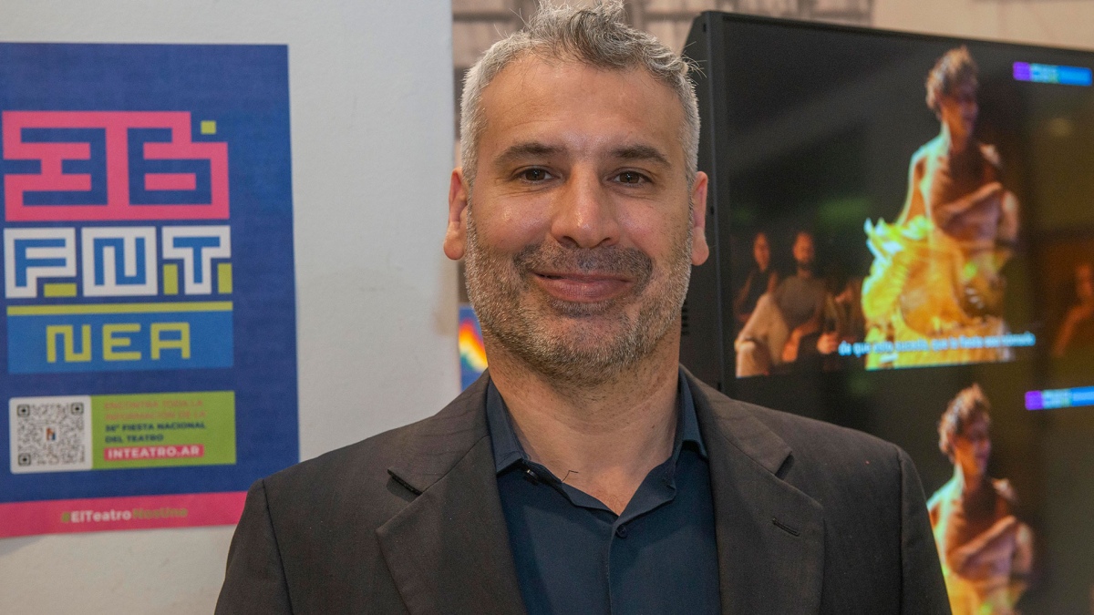 Gustavo Uano, director ejecutivo del Instituto Nacional del Teatro (INT)