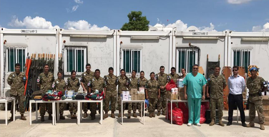 Hospital Militar Reubicable en Haití