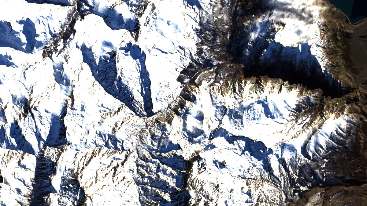 Hielo Patagónico Sur - Landsat 8 OLI - 16 de Mayo de 2013