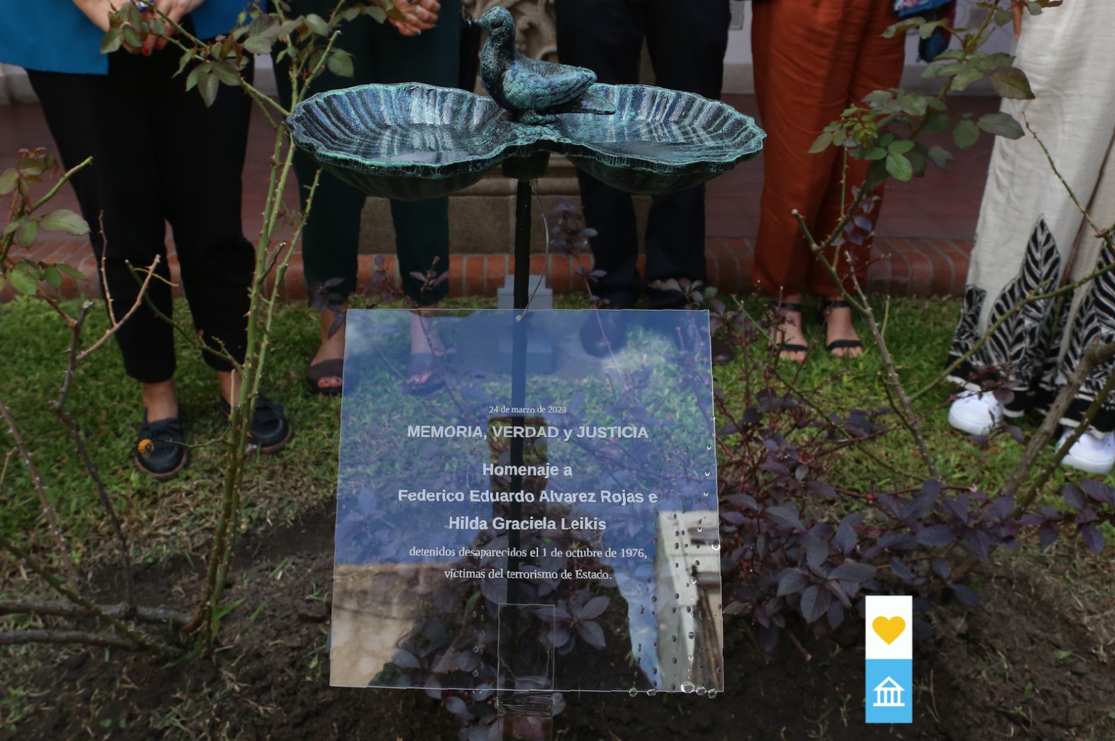 Homenaje a Federico Álvarez Rojas e Hilda Leikis en el Museo Casa Ricardo Rojas.