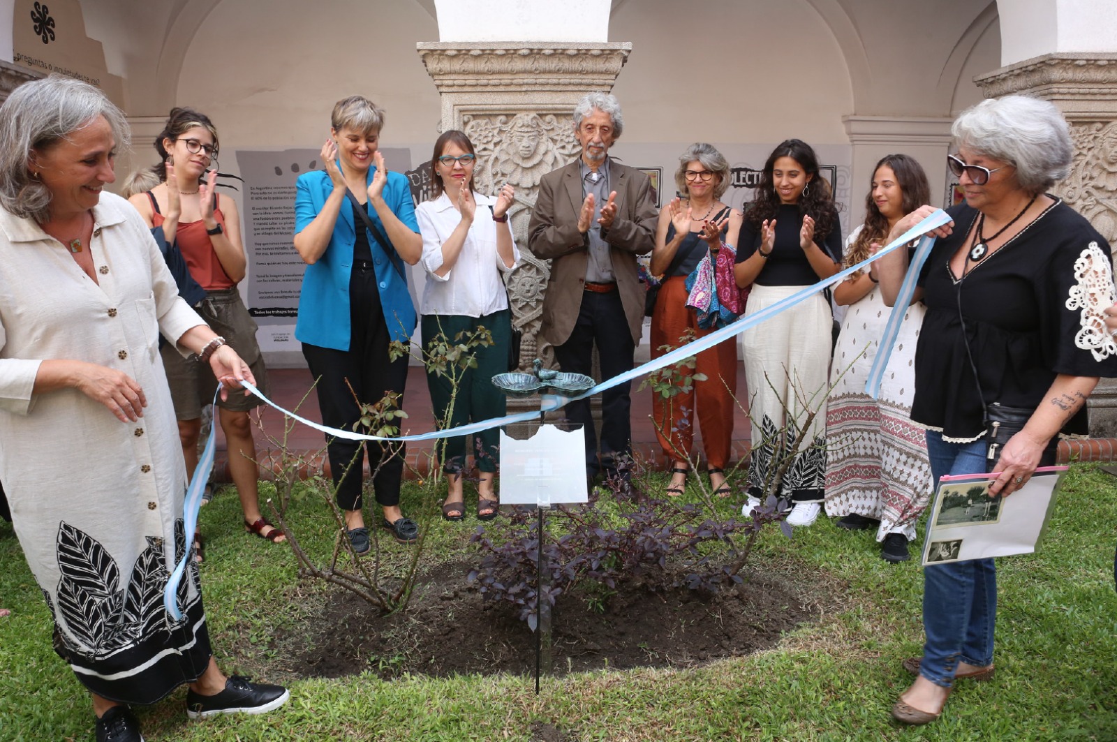 Homenaje a Federico Álvarez Rojas e Hilda Leikis en el Museo Casa Ricardo Rojas.