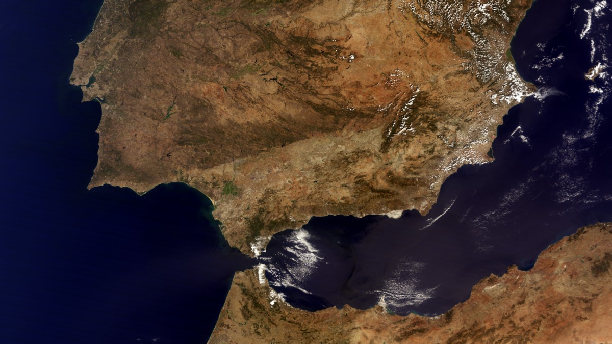 Península Ibérica – Terra MODIS – 6 de Septiembre de 2011