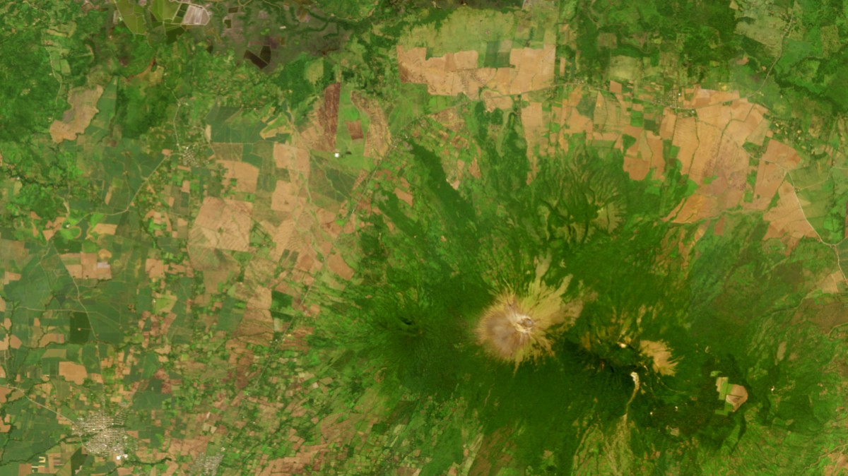 Volcán San Cristóbal, Nicaragua - EO1 ALI - 26 de Junio de 2007