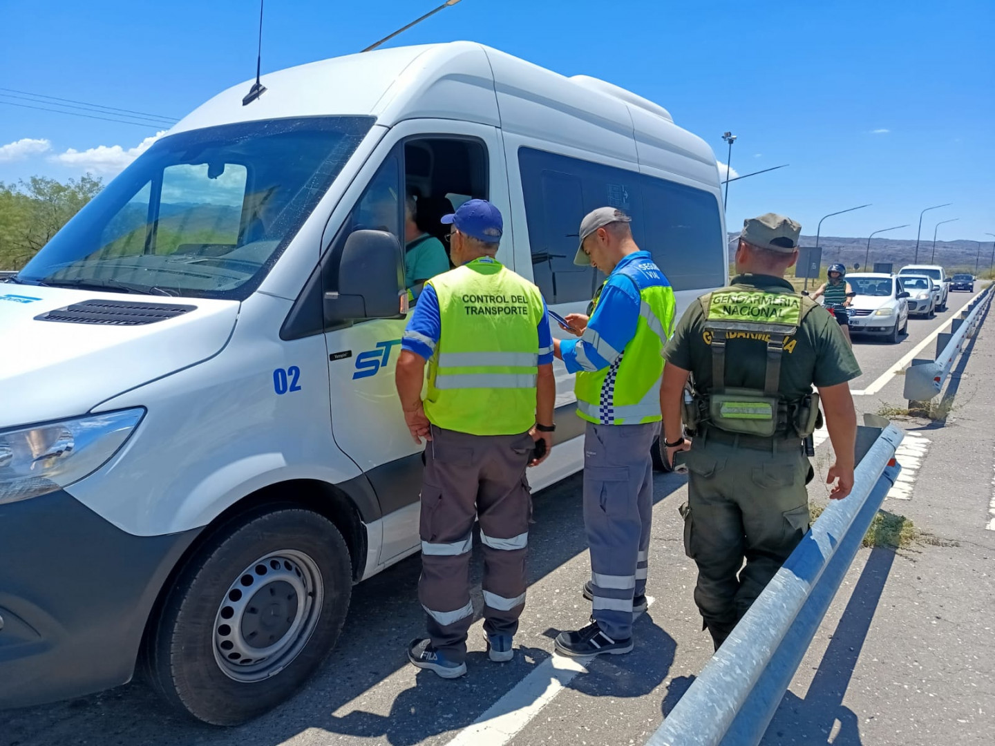 Control de tránsito en rutas