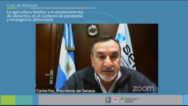 Paz: "El Senasa acompa&ntilde;a y reconoce el rol estrat&eacute;gico de la Agricultura Familiar"
