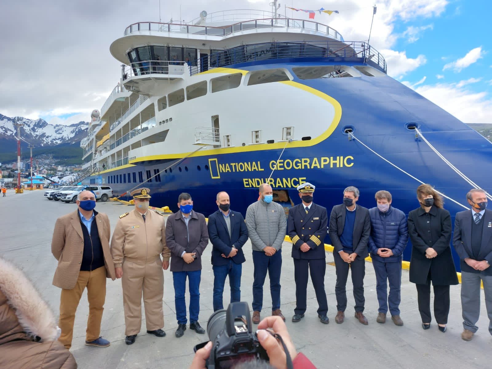 Inauguración de la temporada de cruceros en Ushuaia | Argentina.gob.ar