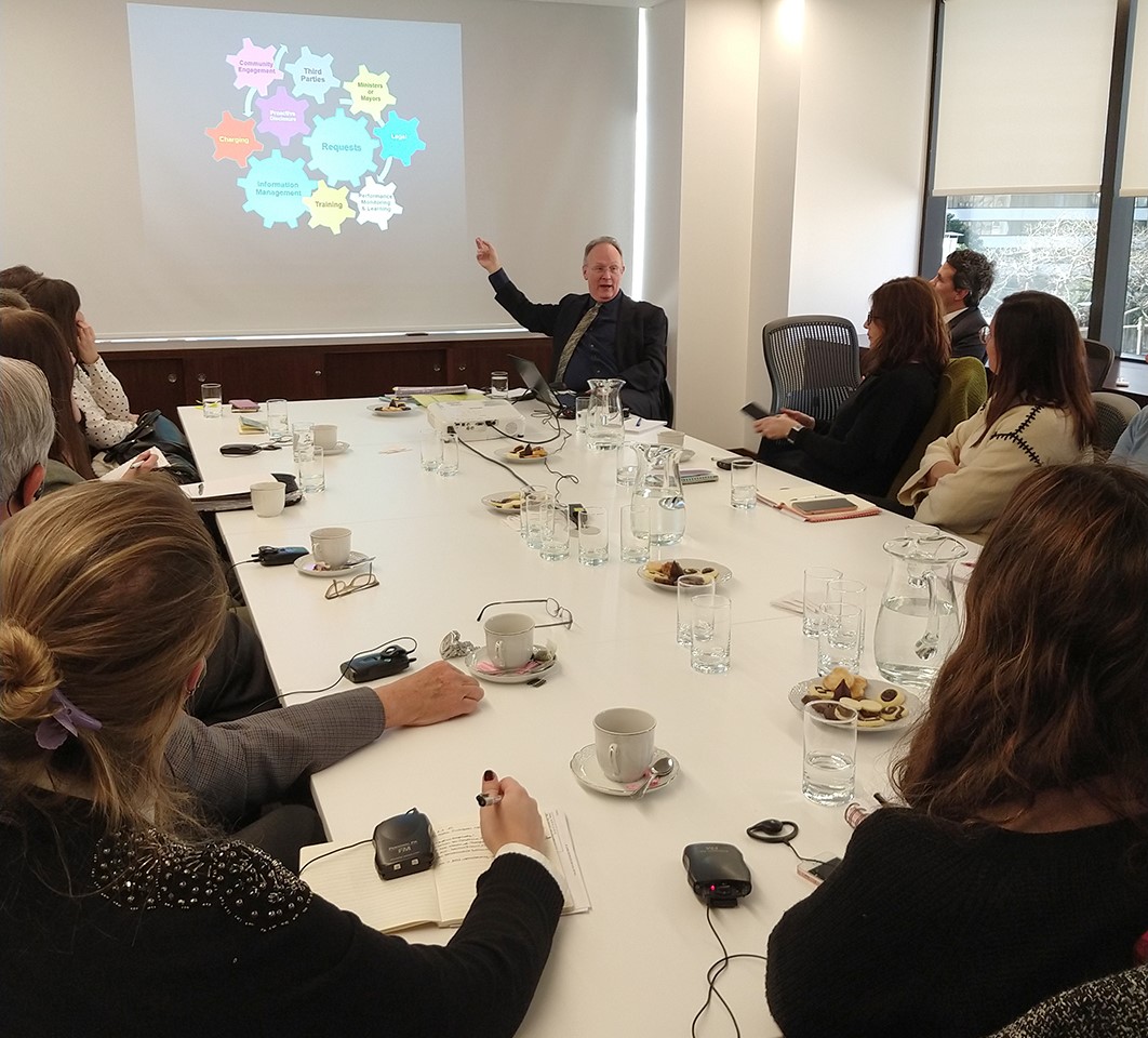 Intercambio de experiencias con Andrew Ecclestone