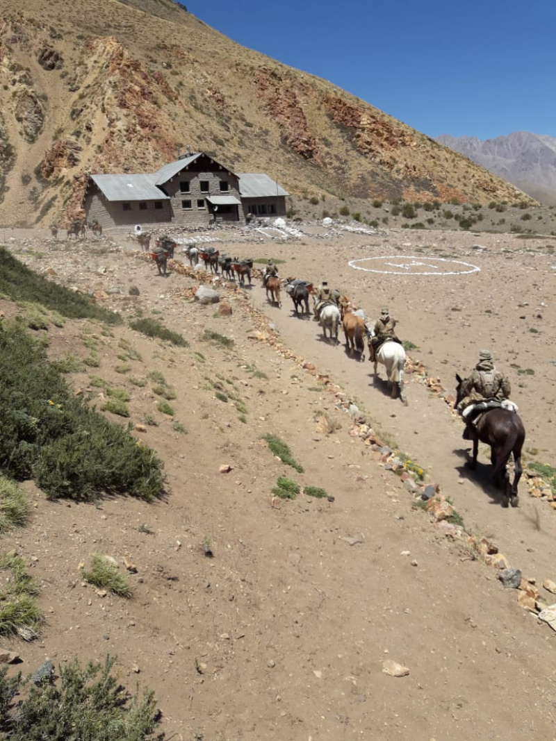 Apertura del Refugio Militar “Real de la Cruz” en Mendoza (2)