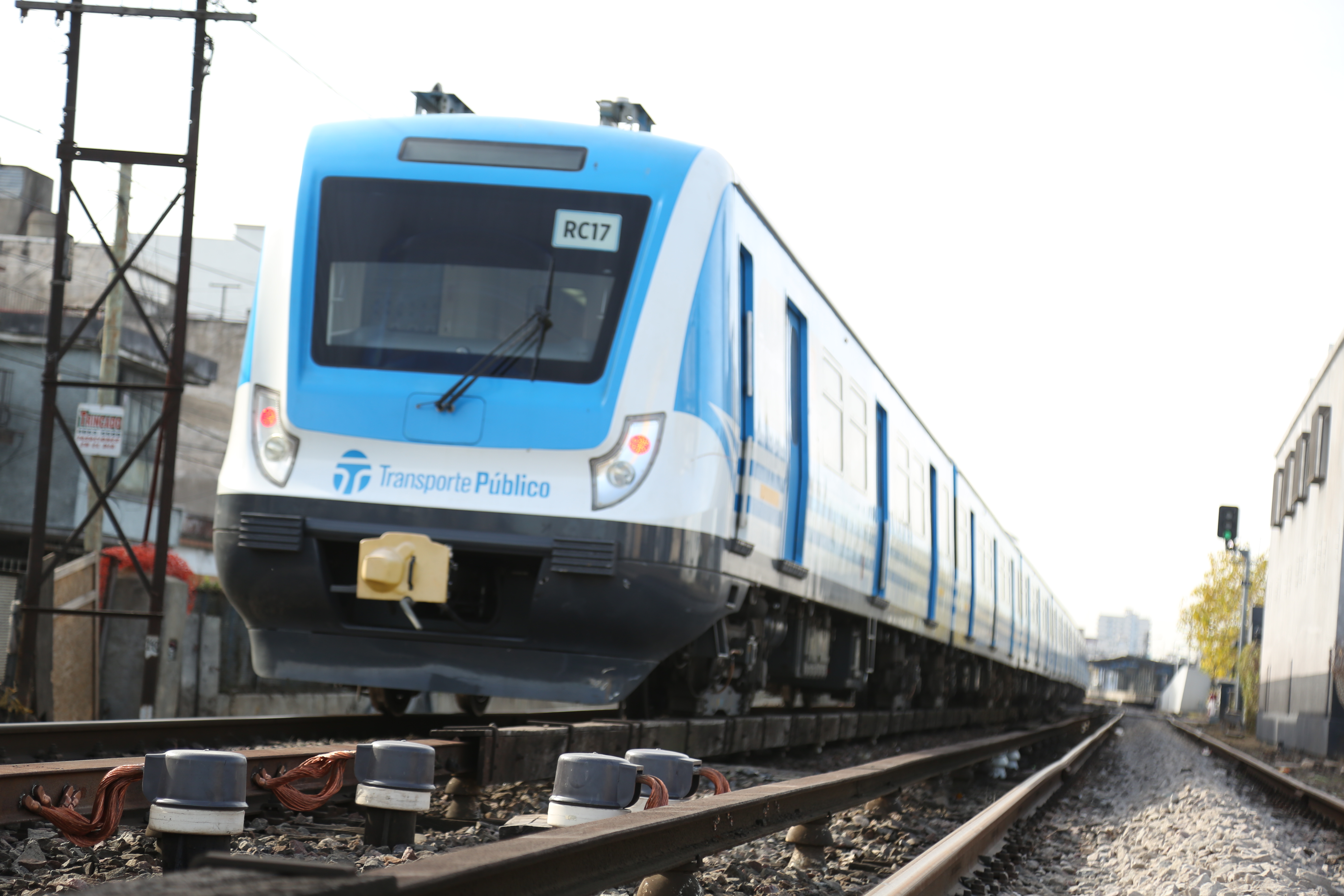 Avanzan las obras eléctricas en el tren Sarmiento | Argentina.gob.ar