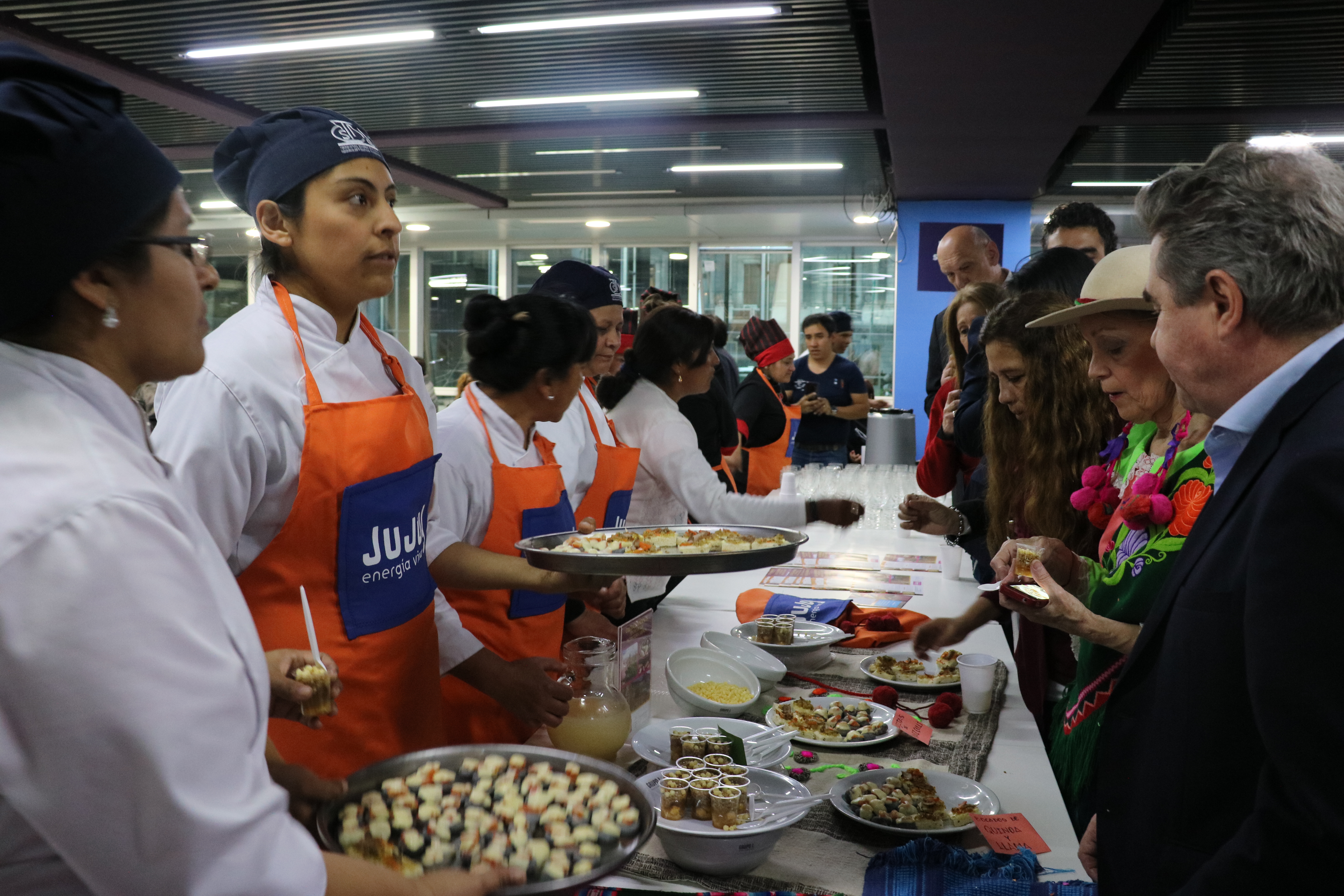 Alumnos de Gastronomía de Jujuy participaron de la Semana de Cultivos Andinos