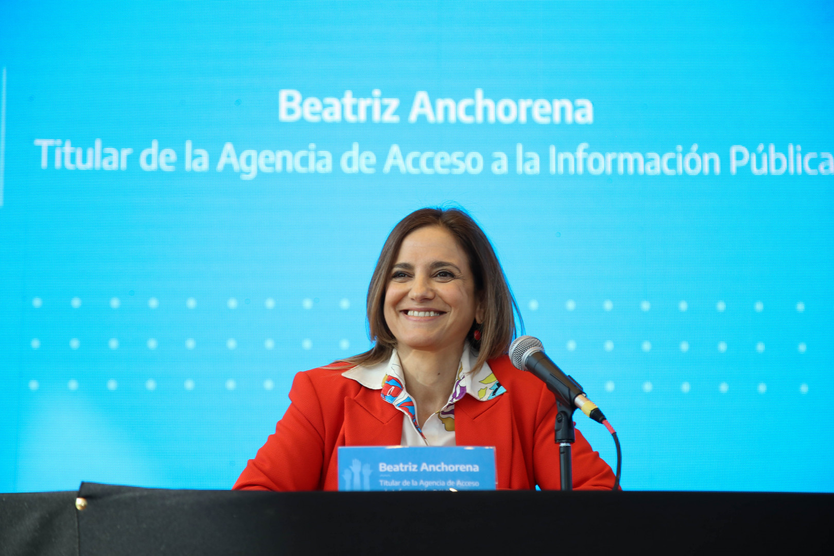 Beatriz Anchorena en la apertura del encuentro