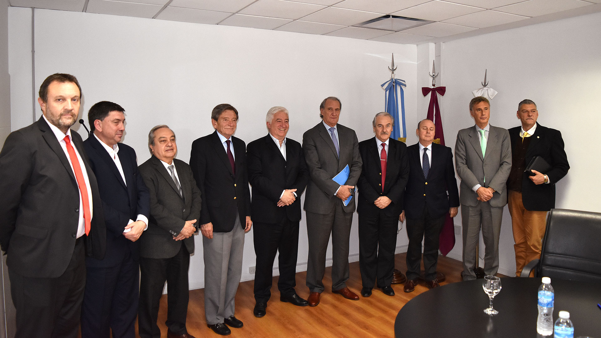 Autoridades del INAES y el IAF 