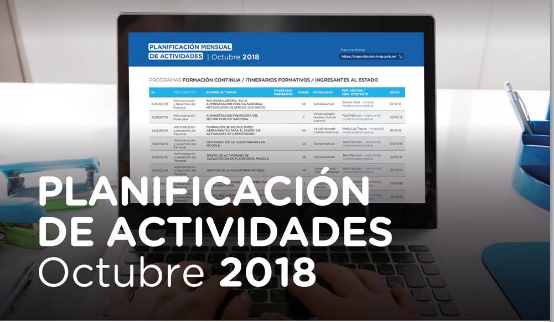 Planificá tu capacitación de octubre en INAP | Argentina.gob.ar