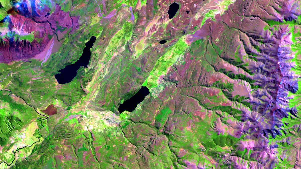 Incendios Cholila, Chubut - LandSat-8 OLI - 3 de Marzo de 2015