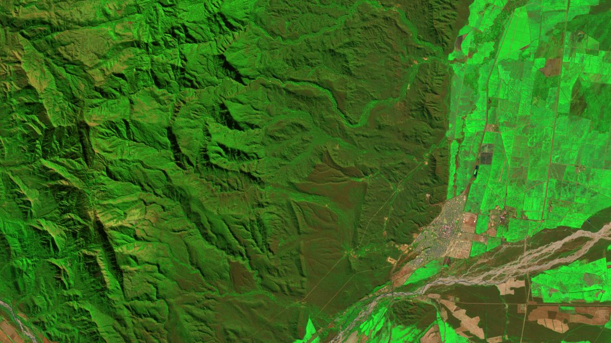 Ingenio La Esperanza, Jujuy - Argentina - Landsat 8 OLI - 3 de Julio de 2013