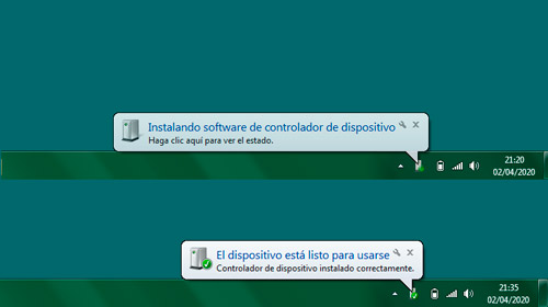 instalando