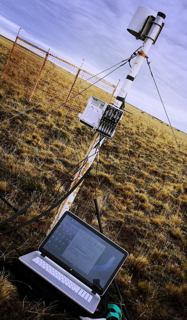 El radiómetro es un sensor manual similar a los que utilizan los satélites