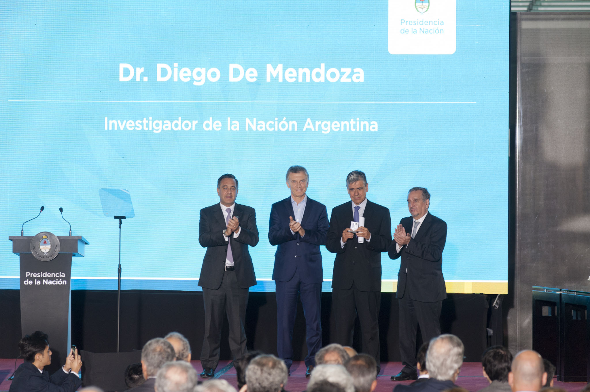 Se entregaron los premios Distinción al Investigador de la Nación 2017