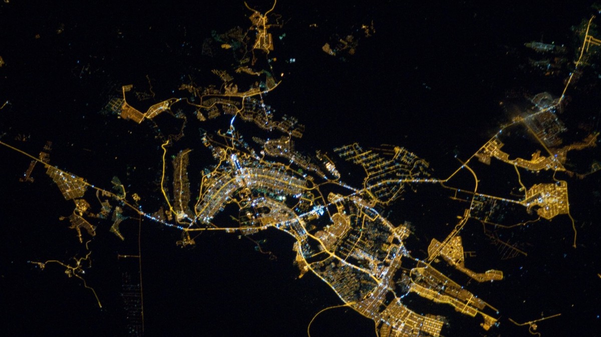Brasilia, Brasil - Estación Espacial Internacional - 8 de enero 2011