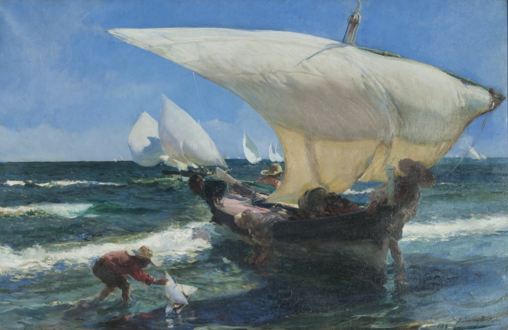 “Itinerarios artísticos entre la Argentina y España (1880-1930)”, en el Museo Nacional de Bellas Artes.