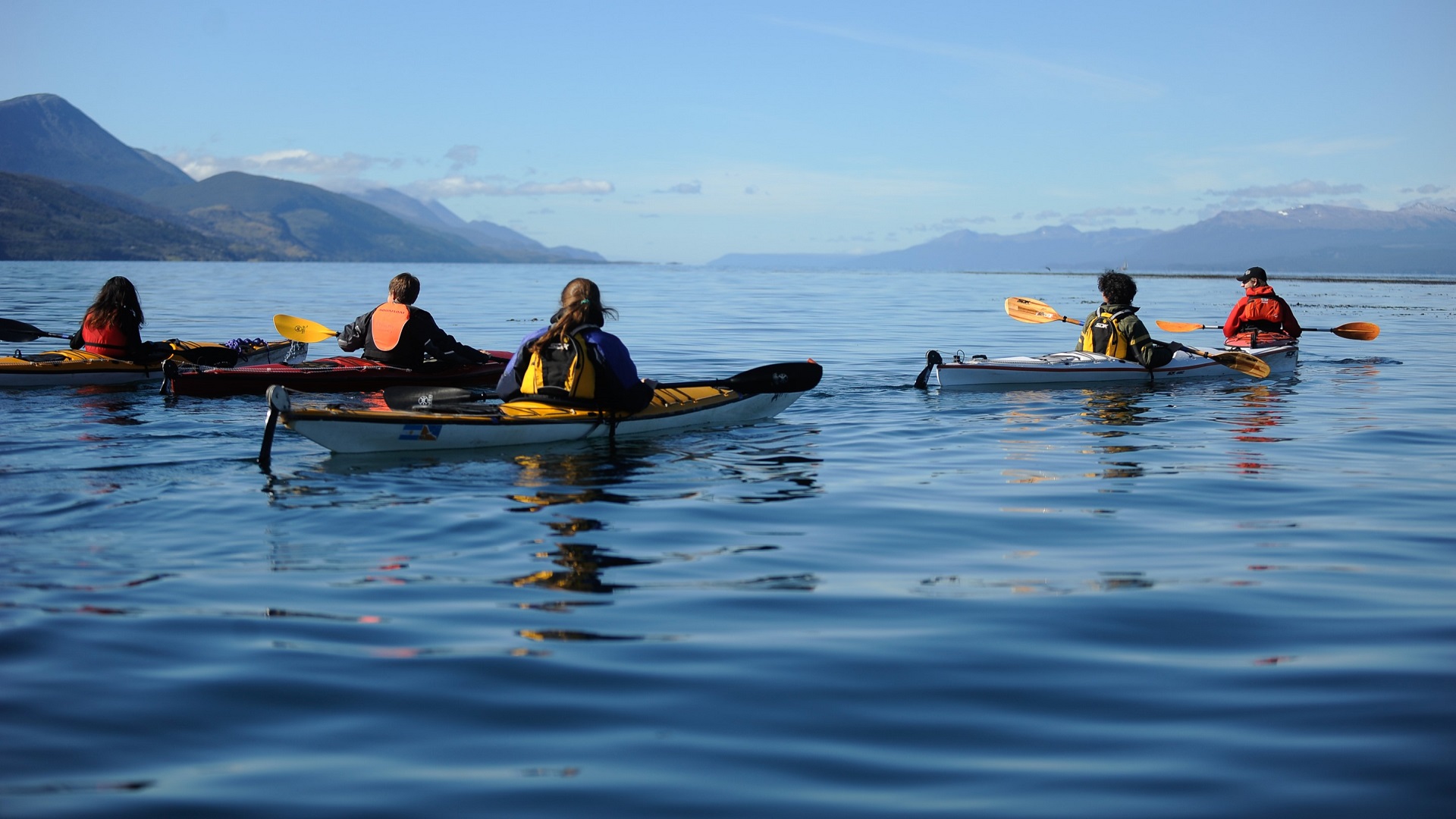 Canotaje y kayakismo, Tierra del Fuego