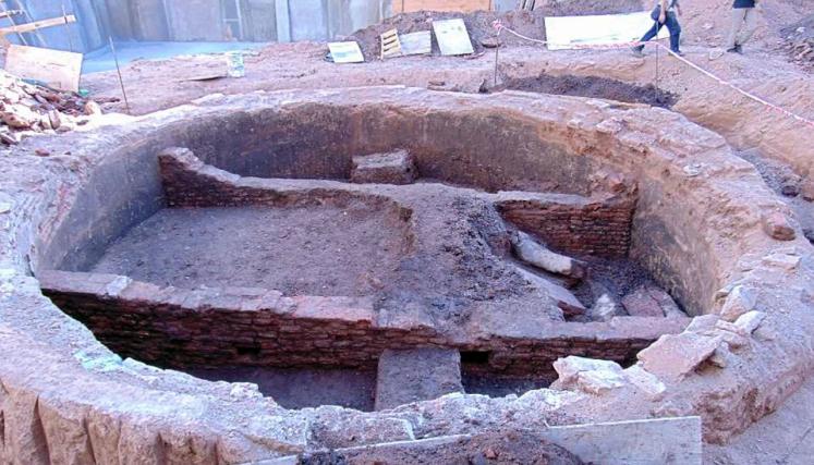 Vista desde arriba del Sitio Arqueológico La Cisterna